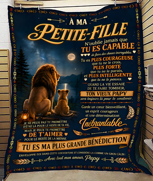 Cadeau Spécial Pour Ta Petite-Fille – Couverture - De Papi FULL (SKU2610-377)