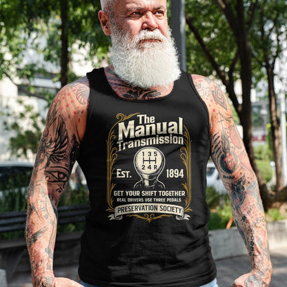 Best Mechanic Life Shirt, Funny Mechanic UnisexT-Shirt/Hoodie/Sweatshirt HLT00 - The Manual Transmission Preservation Society - Car Guy T-Shirt