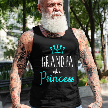 Best Grandpa Shirt, Proud Grandpa Unisex T-Shirt/Hoodie/Sweatshirt HLT00 - Grandpa Granddaughter Shirts Matching Set King and Princess T-Shirt