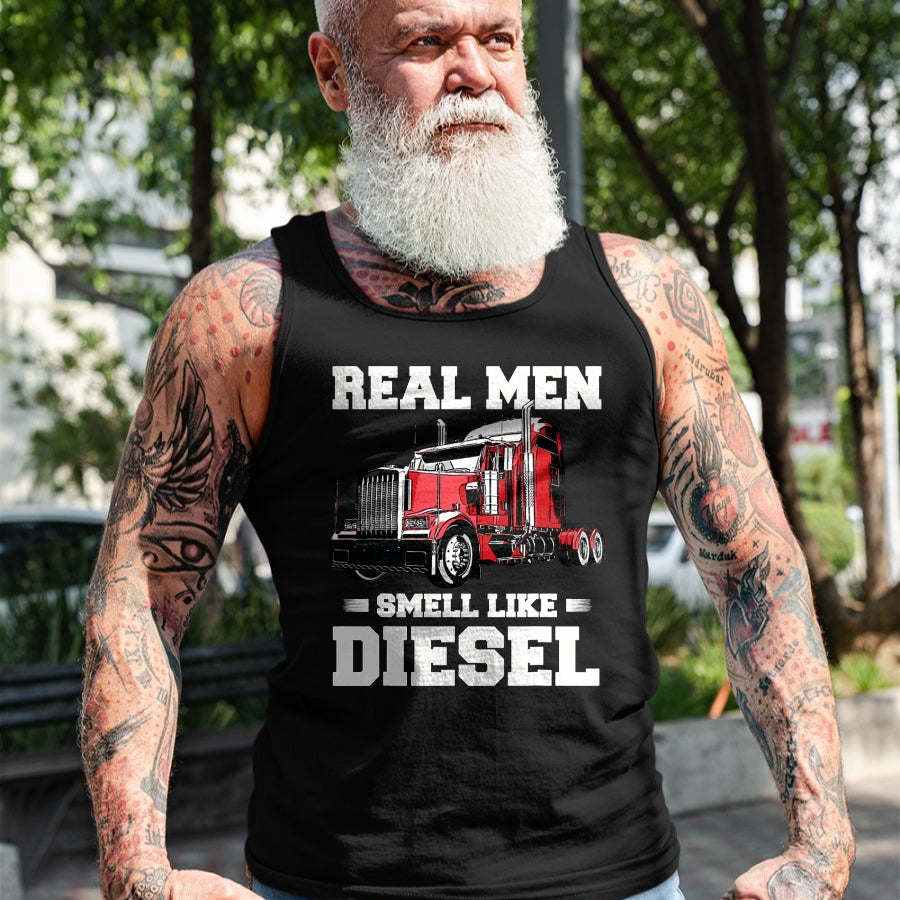 Best Truck Driver Life Shirt, Funny Trucker UnisexT-Shirt/Hoodie/Sweatshirt HLT00 - Funny Trucker Gifts Men Husband Semi Trailer Truck Driver T-Shirt (4)
