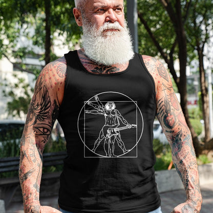 Guitar Lover Shirt, Funny Guitar UnisexT-Shirt/Hoodie/Sweatshirt HLT00 - Guitar Da Vinci Vitruvian Man Guitar Player Musicians T-Shirt