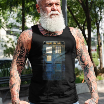 Best Doctor Shirt, Funny Doctor UnisexT-Shirt/Hoodie/Sweatshirt HLT00 - Cosplay Tardis Distressed Time-Traveller Sci-Fan T-Shirt