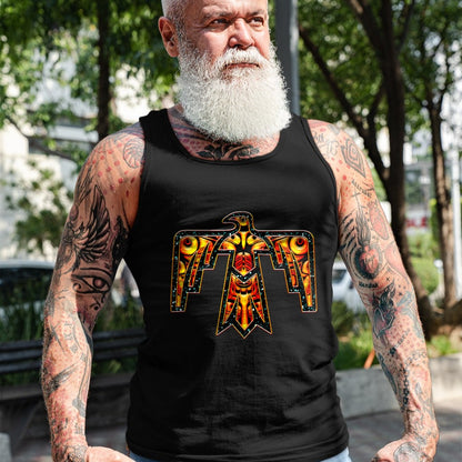 Native American T-Shirts, Vintage Native American Unisex T-Shirt/Hoodie/Sweatshirt HLT00 - Thunderbird Native American Symbol Power Eagle Falcon