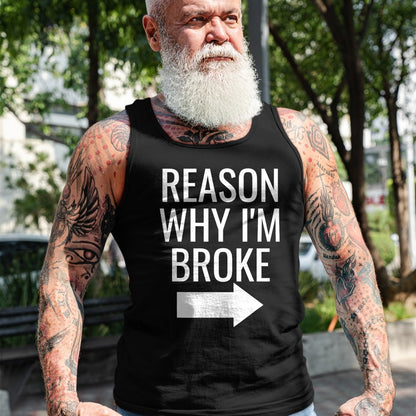 Best Wife Shirt, Wife and Husband Unisex T-Shirt/Hoodie/Sweatshirt HLT00 - Reason Why I'm Broke Spoiled Funny Matching Couples T-Shirt (2)