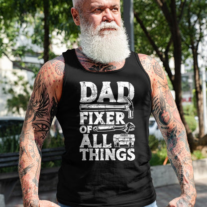 Best Mechanic Life Shirt, Funny Mechanic UnisexT-Shirt/Hoodie/Sweatshirt HLT00 - Dad Fixes Everything Handyman Dad Accessories for Men Fixer T-Shirt