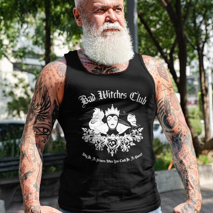 Best Wife Shirt, Wife and Husband Unisex T-Shirt/Hoodie/Sweatshirt HLT00 - Disney Villains Bad Witches Club Group Shot Vintage T-Shirt
