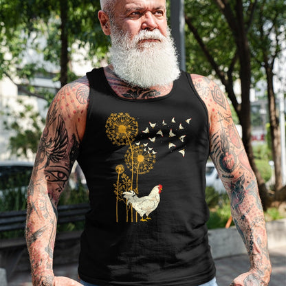 Best Farmer Life Shirt, Funny Farmer UnisexT-Shirt/Hoodie/Sweatshirt HLT00 - Farmer Poultry Bird Flower Farm Animal Dandelion Chicken T-Shirt Small