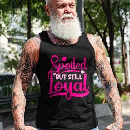 Best Wife Shirt, Wife and Husband Unisex T-Shirt/Hoodie/Sweatshirt HLT00 - Gift for wife T shirt, spoiled wife   Spoiled Wife Spoiled But Still Loyal Premium T-Shirt (1)