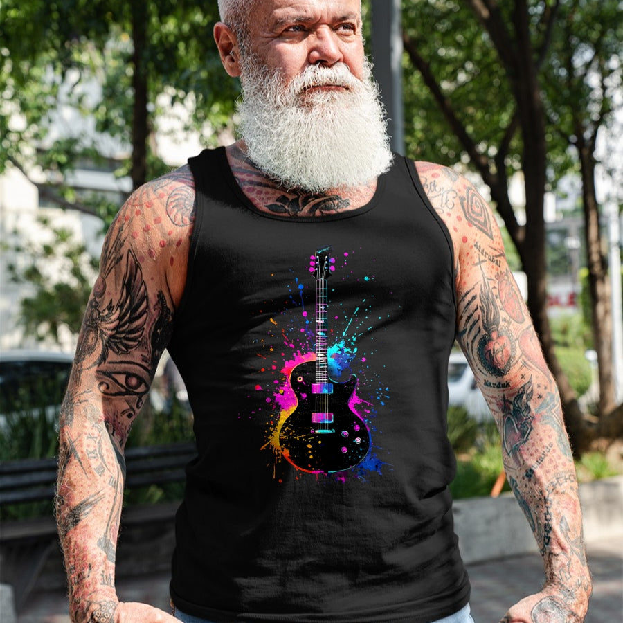 Guitar Lover Shirt, Funny Guitar UnisexT-Shirt/Hoodie/Sweatshirt HLT00 - Colorful Guitarist Guitar Music Lover T-Shirt