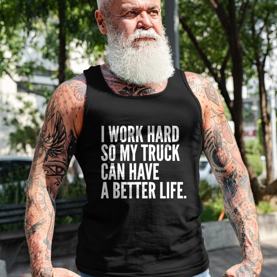 Best Truck Driver Life Shirt, Funny Trucker UnisexT-Shirt/Hoodie/Sweatshirt HLT00 - Funny Truck Owner Gift  Pickup Truck Driver Enthusiast T-Shirt
