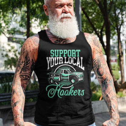 Best Truck Driver Life Shirt, Funny Trucker UnisexT-Shirt/Hoodie/Sweatshirt HLT00 - Tow Truck Driver Proud Trucker Towing Tow Trucker T-Shirt