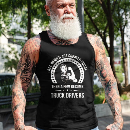 Best Truck Driver Life Shirt, Funny Trucker UnisexT-Shirt/Hoodie/Sweatshirt HLT00 - Truck Driver Shirts for Women  Truck Driver T-Shirt, Women, Olive Green, Large