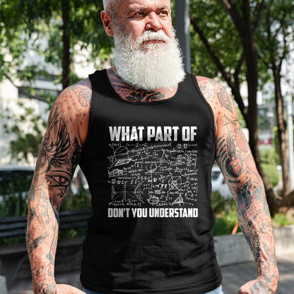 Best Mechanic Life Shirt, Funny Mechanic UnisexT-Shirt/Hoodie/Sweatshirt HLT00 - What Part Of Don't You Understand  Funny Math Teacher Gift Short Sleeve T-Shirt, Black, Small,