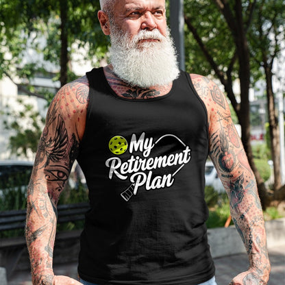 Funny Pickleball Shirt, Pickleball Lover Unisex T-Shirt/Hoodie/Sweatshirt HLT00 - My Retirement Plan Pickleball T-Shirt