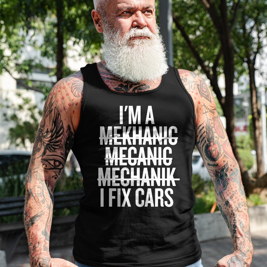 Best Mechanic Life Shirt, Funny Mechanic UnisexT-Shirt/Hoodie/Sweatshirt HLT00 - I'm a Mekhanic Mecanic Mechanik I Fix Cars Funny Mechanic T-Shirt