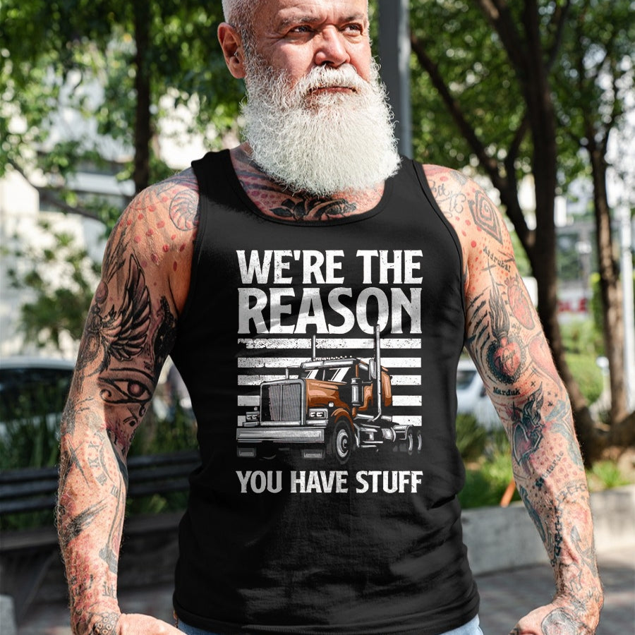 Best Truck Driver Life Shirt, Funny Trucker UnisexT-Shirt/Hoodie/Sweatshirt HLT00 - Funny Trucker Design for Men Big Rig Trucker Truck Driver T-Shirt, Men, Black, Small