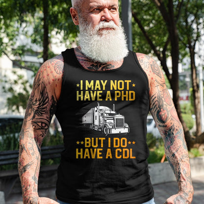 Best Truck Driver Life Shirt, Funny Trucker UnisexT-Shirt/Hoodie/Sweatshirt HLT00 - Best CDL Driver Art for Men Women Trucker CDL Truck Driver T-Shirt, Men, Black, X-Large