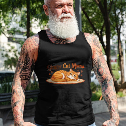 Cat Love Shirt, Funny Cat Lover Gift UnisexT-Shirt/Hoodie/Sweatshirt HLT00 - Ginger Cat Mama Ginger Mom lover Funny Gifts Cat Dad Cat Mom T-Shirt