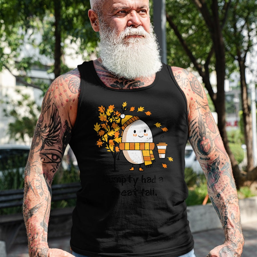 Best Thanksgiving Family Shirt , Funny Thanksgiving UnisexT-Shirt/Hoodie/Sweatshirt HLT00 - Humpty Had A Great Fall Funny Autumn Distressed Washed Look T-Shirt