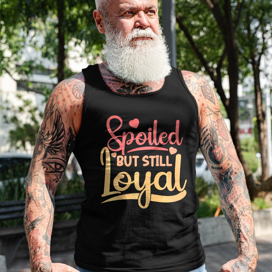 Best Wife Shirt, Wife and Husband Unisex T-Shirt/Hoodie/Sweatshirt HLT00 - Gift for wife T shirt, spoiled wife   Spoiled Wife Spoiled But Still Loyal Premium T-Shirt (2)