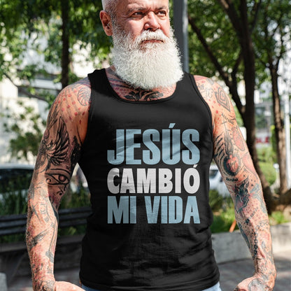 Christian Tee, Christian Faith Unisex T-Shirt/Hoodie/Sweatshirt HLT00 - Jesus Cambio Mi Vida, Spanish Shirt, Spanish Christian Shirt T-Shirt