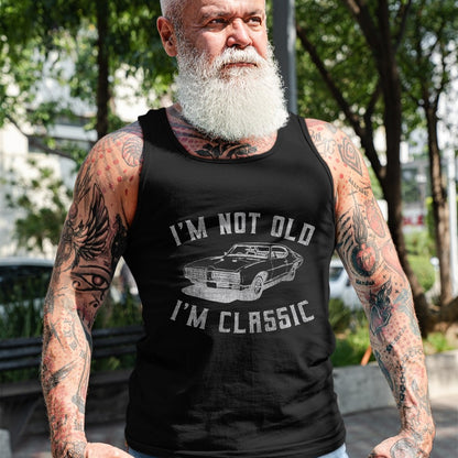 Best Wife Shirt, Wife and Husband Unisex T-Shirt/Hoodie/Sweatshirt HLT00 - I'm Not Old I'm Classic Funny Car Graphic - Mens & Womens Short Sleeve T-Shirt (1)