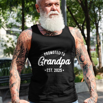 Best Grandpa Shirt, Proud Grandpa Unisex T-Shirt/Hoodie/Sweatshirt HLT00 - Promoted to Grandpa 2025 Soon to Be Grandfather New Grandpa T-Shirt