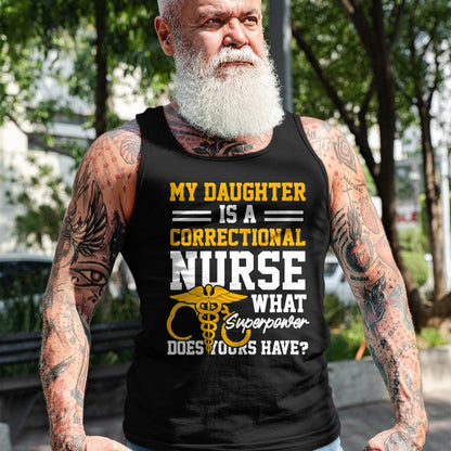 Funny Nurse Shirt, Nurse Unisex T-Shirt/Hoodie/Sweatshirt HLT00 - Womens Correctional Nurse Daughter Nursing RN V-Neck T-Shirt