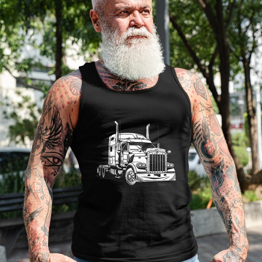 Best Truck Driver Life Shirt, Funny Trucker UnisexT-Shirt/Hoodie/Sweatshirt HLT00 - Semi Truck Driver T-Shirt (2)