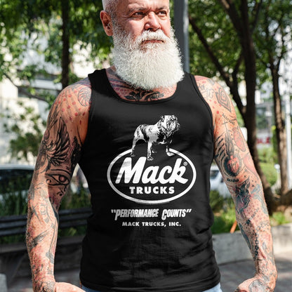 Best Truck Driver Life Shirt, Funny Trucker UnisexT-Shirt/Hoodie/Sweatshirt HLT00 - Mack Trucks Performance Counts Bulldog Logo Trucking T-Shirt