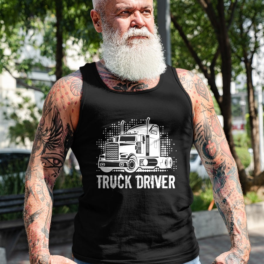 Best Truck Driver Life Shirt, Funny Trucker UnisexT-Shirt/Hoodie/Sweatshirt HLT00 - Truck Driver T-Shirt (7)