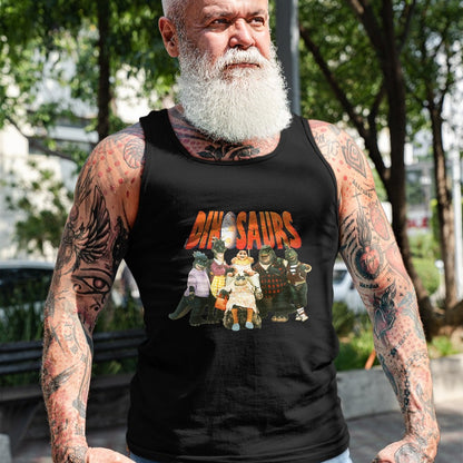 Best Dinosaur Lover Shirt, Funny Dinosaur UnisexT-Shirt/Hoodie/Sweatshirt HLT00 - Dinosaurs Character Group with Logo Retro TV Show T-Shirt