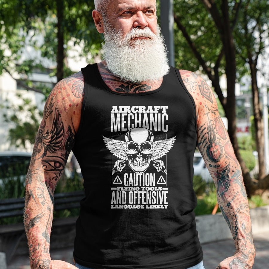 Best Mechanic Life Shirt, Funny Mechanic UnisexT-Shirt/Hoodie/Sweatshirt HLT00 - Aircraft Mechanic Flying Tools and Offensive Language, Plane T-Shirt