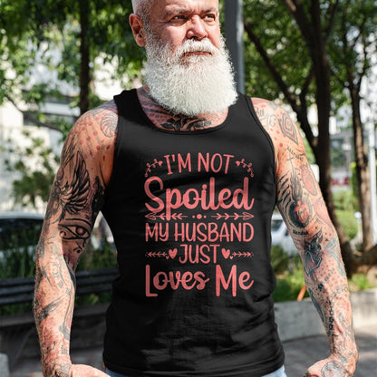Best Wife Shirt, Wife and Husband Unisex T-Shirt/Hoodie/Sweatshirt HLT00 - Gift for wife T shirt, spoiled wife   Funny Spoiled Wife Art For Women Girls Husband Spoiled Wife Pr (13)