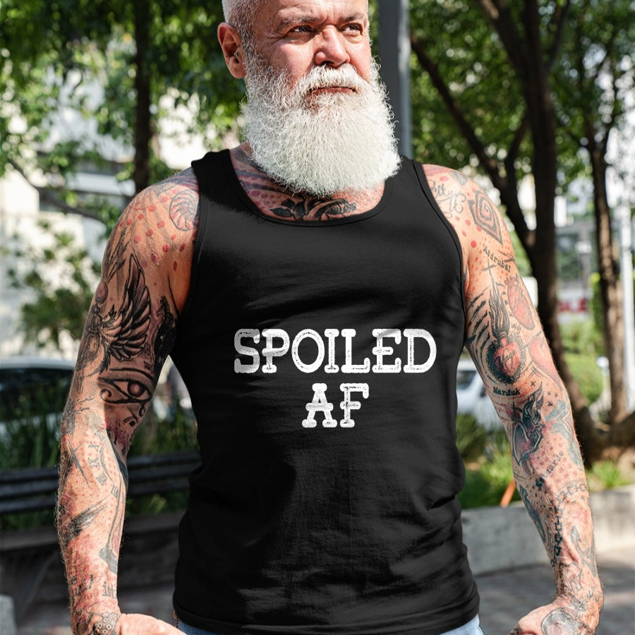 Best Wife Shirt, Wife and Husband Unisex T-Shirt/Hoodie/Sweatshirt HLT00 - Spoiled AF Broke Spoiled Husband Wife Funny Matching Couple T-Shirt