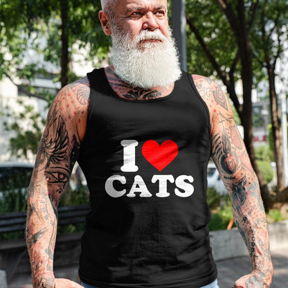 Cat Love Shirt, Funny Cat Lover Gift UnisexT-Shirt/Hoodie/Sweatshirt HLT00 - I Heart Cats - I Heart Cats I Love Cats T-Shirt