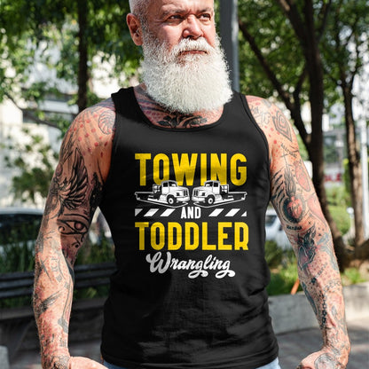 Best Truck Driver Life Shirt, Funny Trucker UnisexT-Shirt/Hoodie/Sweatshirt HLT00 - Tow Truck Driver Dad Trucker Toddler T-Shirt