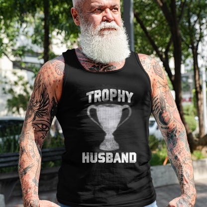 Best Wife Shirt, Wife and Husband Unisex T-Shirt/Hoodie/Sweatshirt HLT00 - Cool Vintage Style Trophy Husband Spouse T-Shirt Valentines T-Shirt