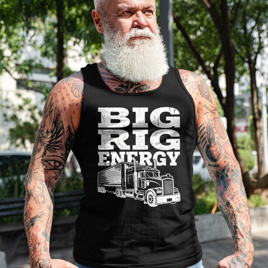 Best Truck Driver Life Shirt, Funny Trucker UnisexT-Shirt/Hoodie/Sweatshirt HLT00 - Funny Truck Semi Truck Driver Big Rig Energy Truck Driver T-Shirt