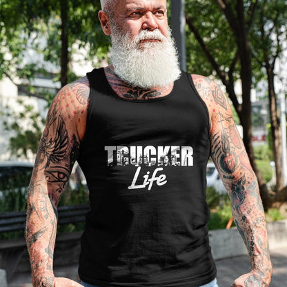 Best Truck Driver Life Shirt, Funny Trucker UnisexT-Shirt/Hoodie/Sweatshirt HLT00 - Truck Driver Trucker Life T-Shirt (1)