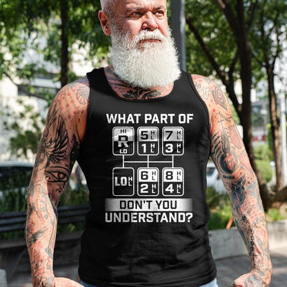 Best Truck Driver Life Shirt, Funny Trucker UnisexT-Shirt/Hoodie/Sweatshirt HLT00 - What Part Don't You Understand - Trucker Semi Truck Driver T-Shirt