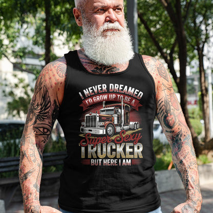 Best Truck Driver Life Shirt, Funny Trucker UnisexT-Shirt/Hoodie/Sweatshirt HLT00 - Semi Truck Driver Trucking T-Shirt (1)