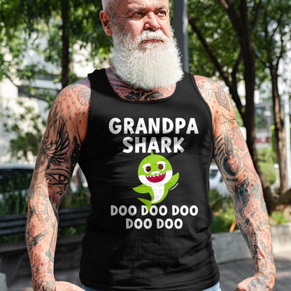 Best Grandpa Shirt, Proud Grandpa Unisex T-Shirt/Hoodie/Sweatshirt HLT00 - Pinkfong Grandpa Shark Official T-shirt T-Shirt