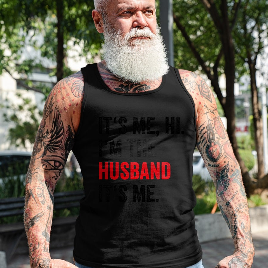 Best Wife Shirt, Wife and Husband Unisex T-Shirt/Hoodie/Sweatshirt HLT00 - Fathers Day Its Me Hi I'm The Husband Its Me Funny Husband T-Shirt