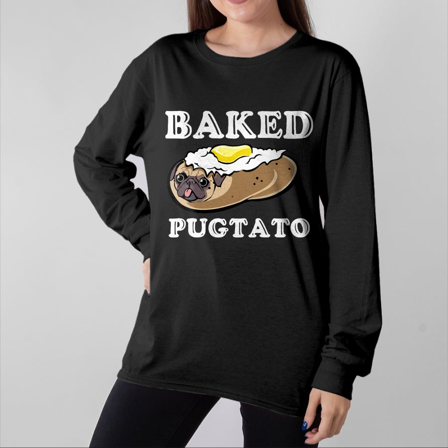 Dog Love Shirt, Dog Lover Gift T-Shirt/Hoodie/Sweatshirt HLT00 -Pugtato, Funny Dog Lovers, Ladies Man Dog, I Love My Pug T-Shirt