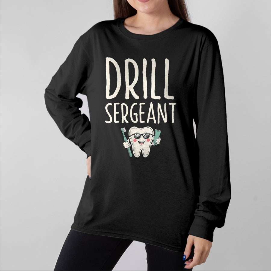 Best Doctor Shirt, Funny Doctor UnisexT-Shirt/Hoodie/Sweatshirt HLT00 - Drill Sergeant Dental Teeth Doctor Dentistry T-Shirt
