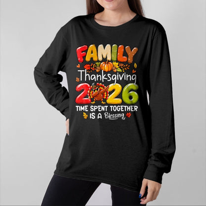 Best Thanksgiving Family Shirt , Funny Thanksgiving UnisexT-Shirt/Hoodie/Sweatshirt HLT00 - Family Thanksgiving 2026 Thanksgiving Crew Turkey Matching T-Shirt (1)