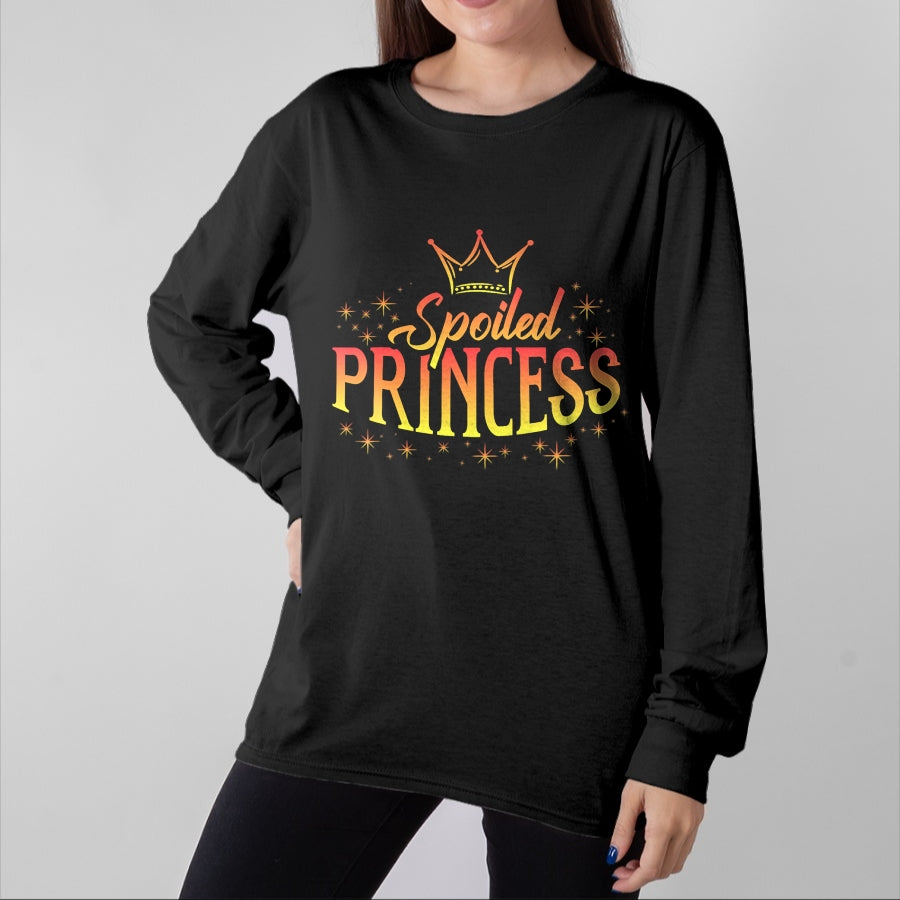 Best Wife Shirt, Wife and Husband Unisex T-Shirt/Hoodie/Sweatshirt HLT00 - Spoiled Princess High Maintenance Spoiled Kids Brats Girls T-Shirt