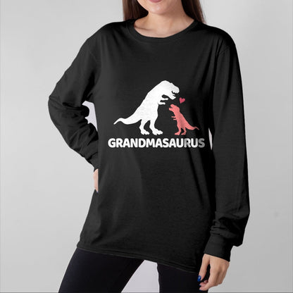 Best Grandma Shirt, Proud Grandma Unisex T-Shirt/Hoodie/Sweatshirt HLT00 - Grandmasaurus grandma dinosaur T-Shirt