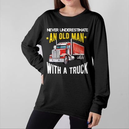 Best Truck Driver Life Shirt, Funny Trucker UnisexT-Shirt/Hoodie/Sweatshirt HLT00 - Truck Driver Trucker Men Dad Funny Trucking Semi trailer T-Shirt